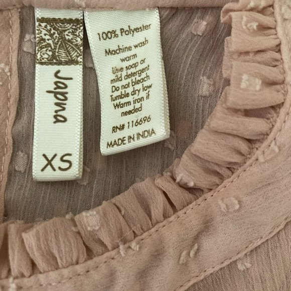 Frilly Pink Blouse - Picture 3 of 3